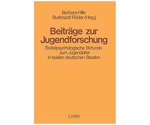 Beiträge Zur Jugendforschung