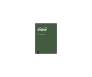 Beiträge Zur Numerischen Mathematik. Band 10