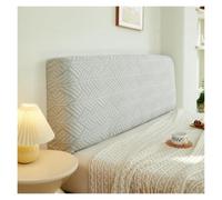 BEIWOSHA Couvre-tête de lit de Style Japonais Simple/Double | Housse de tête de lit tout compris for la décoration du lit de la chambre à coucher(Hellgrau,200cm)