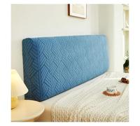 BEIWOSHA Couvre-tête de lit de Style Japonais Simple/Double | Housse de tête de lit tout compris for la décoration du lit de la chambre à coucher(Blau,200cm)
