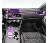 BEIYANSHOO Film de protection en TPU transparent anti-rayures pour console centrale de voiture, écran LCD PPF, pour Genesis G70 2019-2023