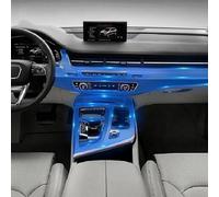 BEIYANSHOO Film de protection en TPU transparent pour tableau de bord de voiture, tableau de bord, console centrale, résistant aux rayures, pour Audi Q7 sans boutons 2016-2019