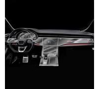BEIYANSHOO Film de protection en TPU transparent résistant aux rayures pour intérieur de voiture, tableau de bord, console centrale, pour Audi RS Q8 2020-2025