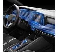 BEIYANSHOO Film de protection en TPU transparent résistant aux rayures pour tableau de bord et console centrale, pour Volkswagen Golf MK8 2020-2021