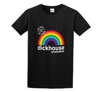 BEIYANUO Adult T-Shirts Dickhouse Jackass Black 3XL
