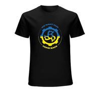 BEIYANUO Jinjer Ukrainian Progressive Metal Band Members Retro Men's T-Shirt Black XL