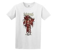 BEIYANUO Short T-Shirt Behemoth 'Moonspell Rites' White XXL