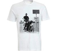 BEIYANUO Steve Mcqueen 'The Great Escape' Motorcycle T-Shirt Shirt XL