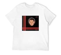 BEIYANUO Unisex T-Shirt Gary Numan Telekon Vinyl CD Cover Black S