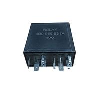 Beiyasi Relais d'essuie-Glace Module Moteur Retard Intermittent 377 Remplacement à 11 Broches Compatible avec Audi-A4 Golf-Passat Jetta 4B0955531A Noir