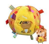 Beiykhera Balles de Jeu pour Chien - Jeu Sensoriel d'Entraînement de 15 cm avec Sifflet - Balles pour Chiot avec Grelot,pour Utilisation Extérieure Intérieure Jardin Parc Plage