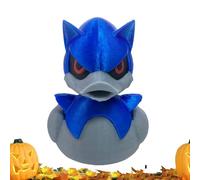 Beiykhera Citrouilles canards, décoration de tableau de bord d'Halloween avec impression 3D - Décoration réaliste au design compact pour baignoire, douche, bébé, vacances, costume de Noël, fête