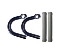 Beiykhera Guidons De Vélo,Poignées Ergonomiques en d'Aluminium | De Guidon Pour VTT,Pour Le Transport En Ville Cyclisme Routier Plein Air Trajet