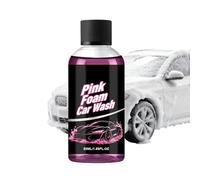 Beiykhera Savon Moussant Pour Lavage Auto,50 ml doux concentré mousse riche portable - Shampooing Auto Savon | Pour la Carrosserie Extérieure, Peinture, Vitres, Jantes, Pare-Chocs - Élimine Saleté et