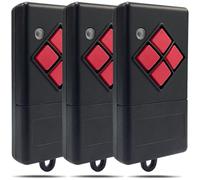 Beiyong Lot de 3 télécommandes compatibles avec porte de garage Dickert MAHS27-04, MAHS27-01, AHS27-02 Télécommande pour ouvre-porte de garage Beiyong 1 télécommande