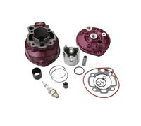 BeJdtvEo Compatible avec NK7 XP6 XP7 XR6 XR7 50cc 2T Moto 49mm AM6 Moteur 90cc Kit de Cylindre et Culasse à Gros alésage