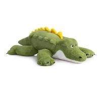 BEJOY Animaux en peluche Crocodile, Grand jouet en tissu XXL Ours en peluche, Doux animal en peluche Coussin pour enfant, Ami cadeau Anniversaire Noël, 90cm