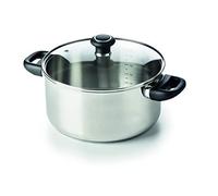 Beka -12031204 Polo Faitout + Couvercle en acier inoxydable 20 cm, Language_tag:fr_fr, Noire