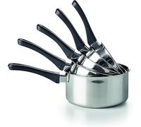 Beka 12036994 Polo Série de 5 Casseroles en acier inoxydable 12/20 cm, Noire