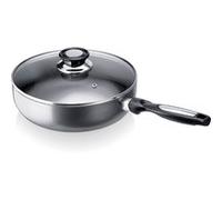 Beka - 13075244 - Pro Induc - Sauteuse + couvercle - Revêtement en Aluminium - Anthracite - 24 cm Gris G