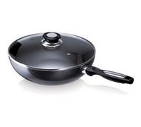 Beka - 13078284 - Pro Induc - Poêle Wok + couvercle - Revêtement en Aluminium - Anthracite - 28 cm Noir G