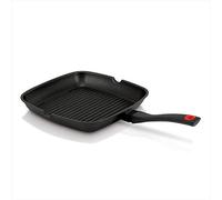 Beka 13528284 Energy Grillette en fonte d'aluminium 28x28 cm, Noir