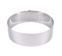 BEKA Cercle à tartes et à entremets hauteur 6cm gris