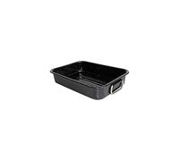 Beka 14721404 Kitchen Roc Plat à four en acier émaillé noir moucheté