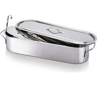 Beka acier inoxydable Poissonnière et cuiseur à vapeur - 60 cm Pocher pour des plats de poisson et légumes sains. Beka Acier inoxydable Poissonnière et Cuiseur à vapeur - 60 cm Pocher pour des plats d