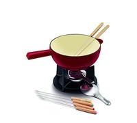 BEKA Service à fondue 16304204 en fonte Rouge 20 cm