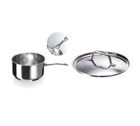 Beka Chef Casserole et Couvercle Inox 16 cm - Tous Feux Dont Induction | Ø 16 cm - acier inoxydable 18/10 - manche ergonomique - lave-vaisselle - garantie 25 ans - style intemporel