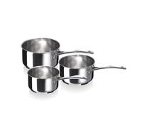 Bekaline 12066974 Chef Série de 3 Casseroles en acier Inoxydable 16/20 cm