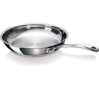 BEKA Chef, Rond, Poêle à frire polyvalente, Acier inoxydable, Céramique, Gaz, Halogène, Induction, Plaque de cuisson uniforme, Acier inoxydable, 26 cm