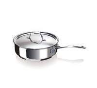 Bekaline 12065264 Chef Sauteuse + Couvercle en acier inoxydable 24 cm