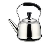 Beka Claudette - Bouilloire Inox 18/10-4,0 L | 15 à 20 Tasses - Anse Rabattable - Compatible Induction