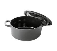 BEKA Cocotte + couvercle fonte 26 cm - 5 L - Noir