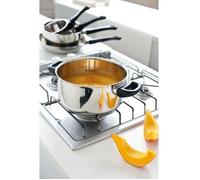 BEKA Faitout avec couvercle Polo - Ø 28 cm - Gris - Tous feux dont induction