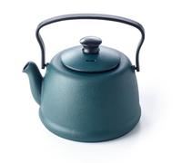 Beka Junna Forest - Théière en Fonte Verte - 1 L - Bec Anti-Gouttes - Anse Rabattable - Compatible Induction