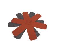 Beka 12003964 Feutrine Lot de 2 Feutrines Rouge/Gris 49 x 39 x 1 cm