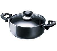 Beka Pro Induc Wok Antiadhésif 28 cm avec Couvercle Verre en Aluminium - Compatible Tous Feux dont Induction - Sans PFOA - Garantie 3 ans Beka