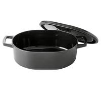 Cocotte Nori 31 cm en fonte - Beka - Noir - Fonte émaillée noir G