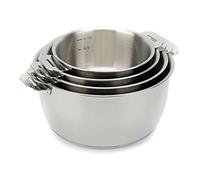 BEKA Casseroles Select 13606984 – Série de 4 Inox 14/16/18/20 cm