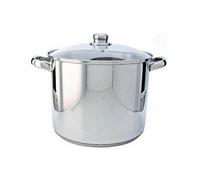 beka traiteur inox 24cm + couvercle en verre 13113244