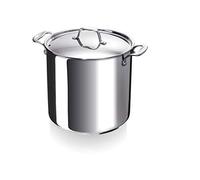 Bekaline 12063244 Chef Traiteur + Couvercle en acier inoxydable 24 cm, Argenté