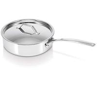 Bekaline 13415244 Tri Lux sauteuse + couvercle en acier inoxydable Triply 24 cm