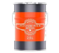 BEKATEQ BE-700 Peinture pour Béton Gris 2,5L I Revêtement Sol pour l'Extérieur et l'Intérieur I Scellant Béton Résistant à l'Abrasion pour l'Atelier, le Sous-sol, le Garage