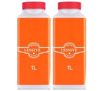 BEKATEQ Lessive & Dégraissant 2 x 1L I Décapant pour peinture & Nettoyant zinc I Rendre rugueux le carrelage, le métal, le béton, la chape I Elimine les taches de graisse, d'huile & de peinture BE-715