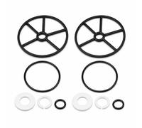 Bekecidi Joint Vanne 6 Voies Piscine Étanchéité | Lot 2 Kits 12 Pièces Joint Étoile Spider Filtre Sable Remplacement Vanne Multivoie 1.5" 2" Compatible SP0710 SP0711 SP0712