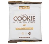 BeKeto Keto Cookie Beurre d'arachide 50 g - À base de plantes seulement 2 g de sucres naturels - Totalement sans gluten