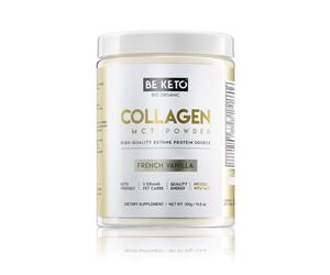 BeKeto Collagen MCT Powder, French Vanilla - 300 g